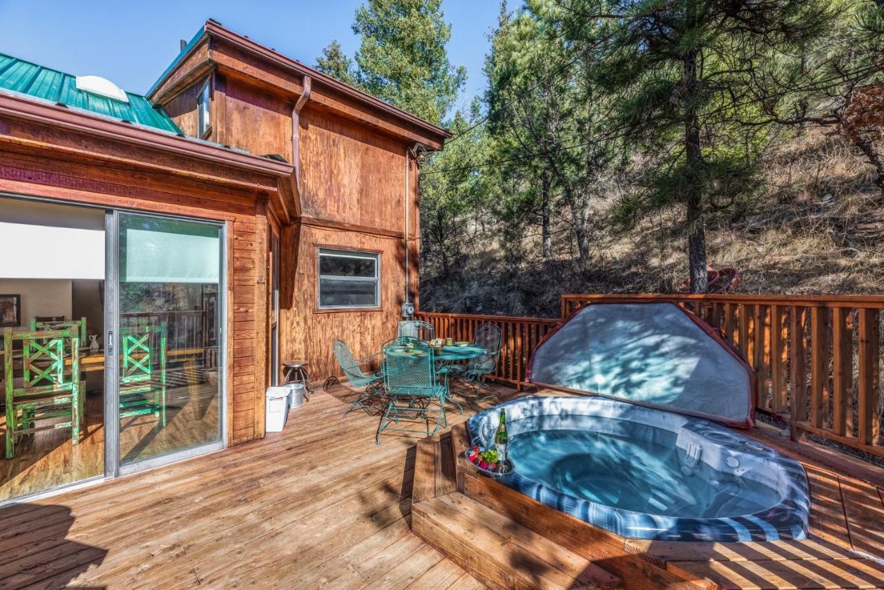 Cabin On The Creek, 2 Bedrooms, Sleeps 6, Hot Tub, Fireplace, Pet Friendly Ruidoso Bagian luar foto